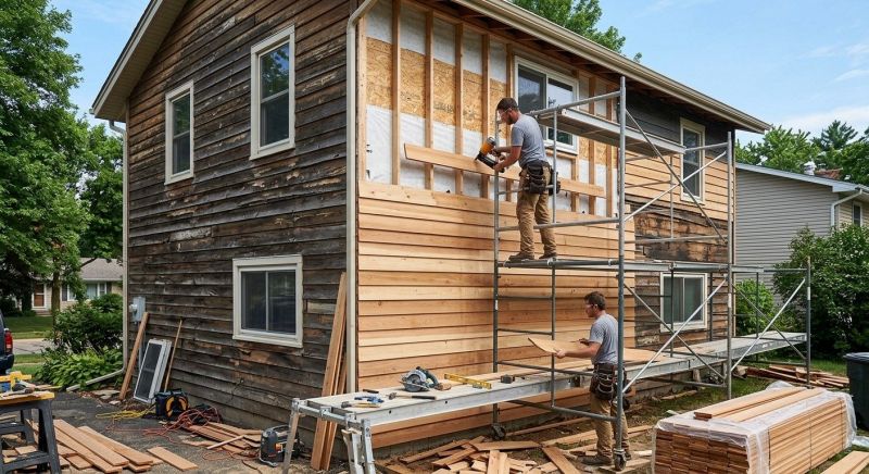 Wood Siding Replacement in Exeter, NH